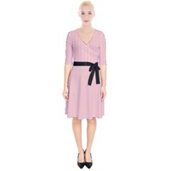 Baby Pink - Wrap Up Cocktail Dress by FashionLane