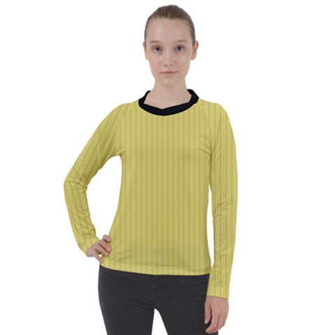 Harvest Gold - Women s Pique Long Sleeve Tee by FashionLane