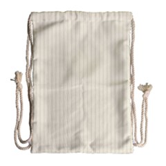 Magnolia White - Drawstring Bag (large)