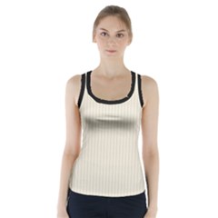 Magnolia White - Racer Back Sports Top by FashionLane