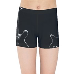 Fractal Guitar Kids  Sports Shorts by Sparkle