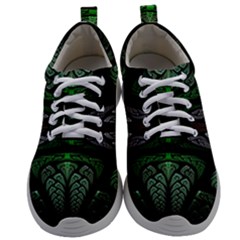 Fractal Illusion Mens Athletic Shoes by Sparkle