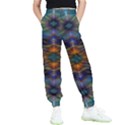 Fractal Flower Kids  Elastic Waist Pants View1