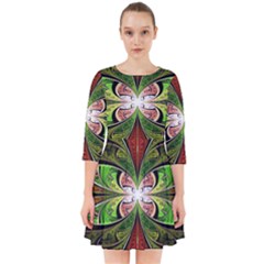 Fractal Design Smock Dress by Sparkle