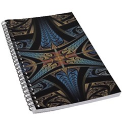 Fractal Flower 5 5  X 8 5  Notebook by Sparkle