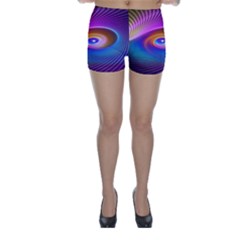 Fractal Illusion Skinny Shorts