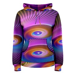 Fractal Illusion Women s Pullover Hoodie