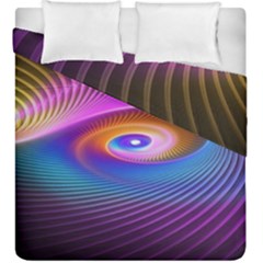 Fractal Illusion Duvet Cover Double Side (King Size)