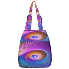 Fractal Illusion Center Zip Backpack