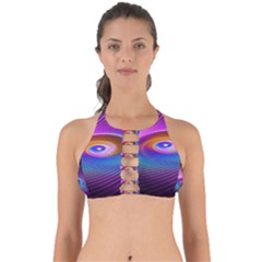 Fractal Illusion Perfectly Cut Out Bikini Top