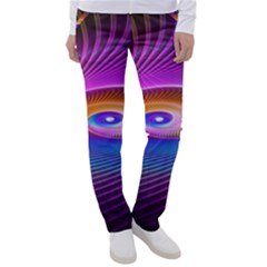 Fractal Illusion Women s Casual Pants