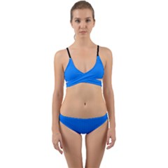 Azure Blue - Wrap Around Bikini Set by FashionLane