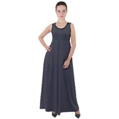 Anchor Grey - Empire Waist Velour Maxi Dress by FashionLane