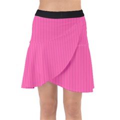 Brilliant Rose - Wrap Front Skirt