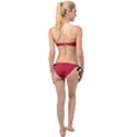 Flame Scarlet - Twist Bandeau Bikini Set View2