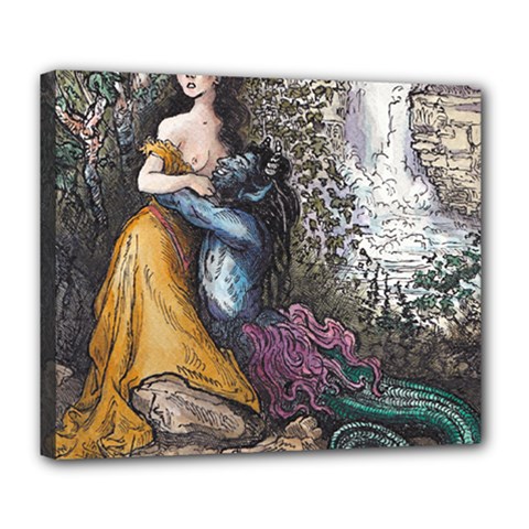 Blessed Is The Woman - By Larenard Deluxe Canvas 24  X 20  (stretched) by LaRenard