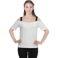 Coconut Milk - Cutout Shoulder Tee