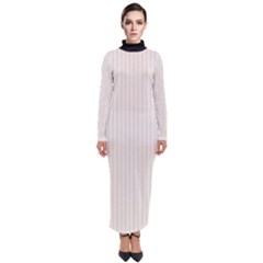 Coconut Milk - Turtleneck Maxi Dress by FashionLane