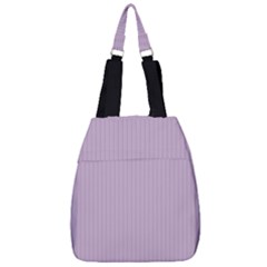 Wisteria Purple - Center Zip Backpack by FashionLane