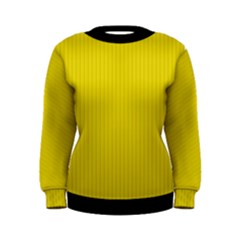 Citrine Yellow - Women s Sweatshirt by FashionLane