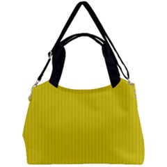 Citrine Yellow - Double Compartment Shoulder Bag by FashionLane