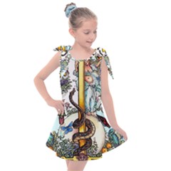 The Illustrated Alphabet - I - By Larenard Kids  Tie Up Tunic Dress by LaRenard