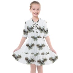 Friend Of My Better Days - White - By Larenard Kids  All Frills Chiffon Dress by LaRenard