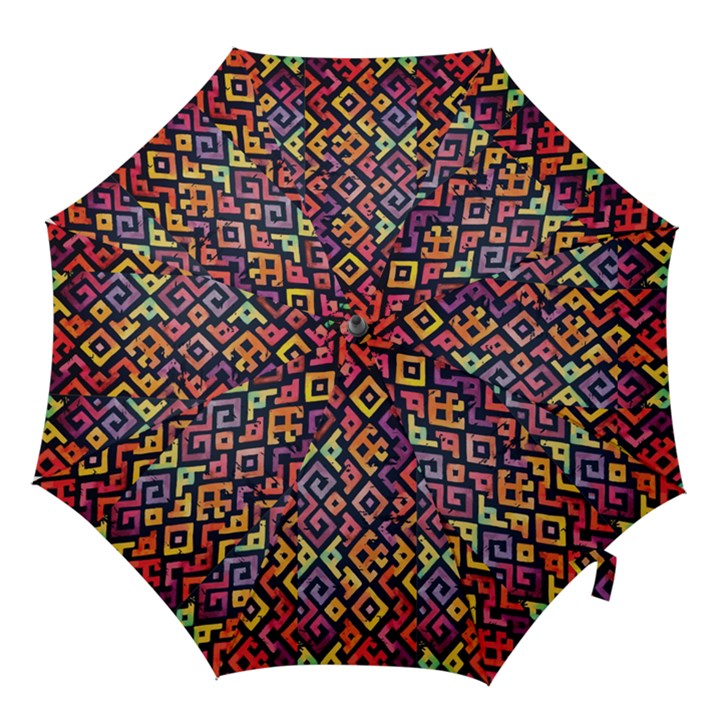 Square Pattern 2 Hook Handle Umbrellas (Small)