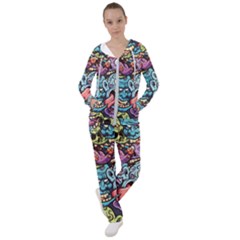 Halloween Love Women s Tracksuit by designsbymallika