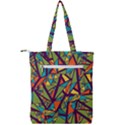 Aabstract Art Double Zip Up Tote Bag View2