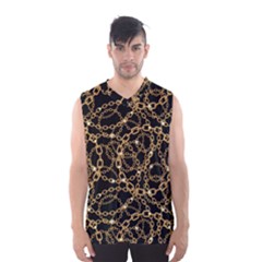 Chains Pattern 4 Men s Basketball Tank Top by designsbymallika