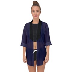 Astral Aura - Open Front Chiffon Kimono