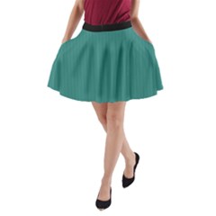 Celadon Green - A-line Pocket Skirt