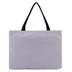 Cloudy Grey - Zipper Medium Tote Bag by FashionLane