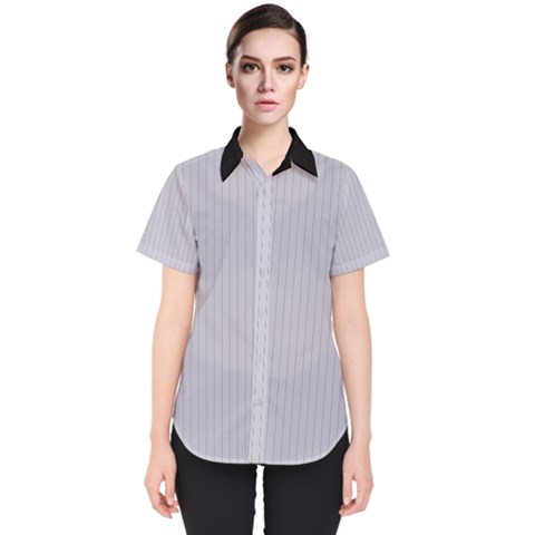 Cloudy Grey - Women s Short Sleeve Shirt by FashionLane