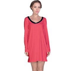 Red Salsa - Long Sleeve Nightdress by FashionLane