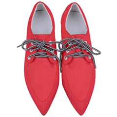 Red Salsa - Pointed Oxford Shoes by FashionLane