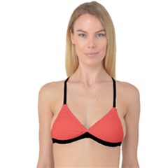 Living Coral - Reversible Tri Bikini Top by FashionLane