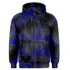 Broken Pavement  Men s Zipper Hoodie