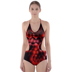 Buzzed Cut-out One Piece Swimsuit by MRNStudios