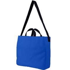 Absolute Zero Blue - Square Shoulder Tote Bag by FashionLane