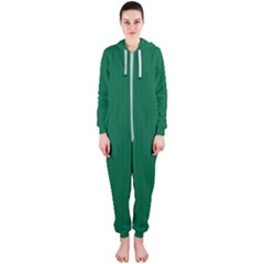 Cadmium Green - Hooded Jumpsuit (ladies)  by FashionLane