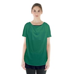 Cadmium Green - Skirt Hem Sports Top by FashionLane