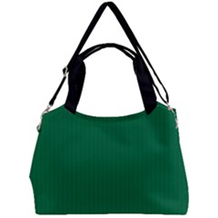 Cadmium Green - Double Compartment Shoulder Bag by FashionLane