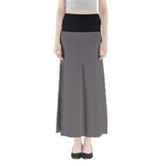 Carbon Grey - Full Length Maxi Skirt by FashionLane