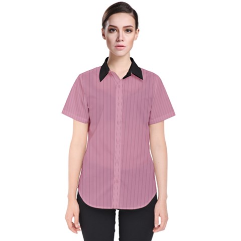Cashmere Rose - Women s Short Sleeve Shirt by FashionLane