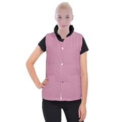 Cashmere Rose - Women s Button Up Vest