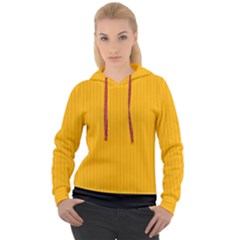 Chinese Yellow - Women s Overhead Hoodie by FashionLane