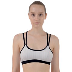 Cannoli Cream - Line Them Up Sports Bra by FashionLane