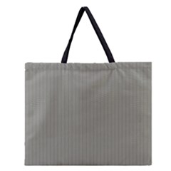 Trout Grey - Zipper Large Tote Bag by FashionLane